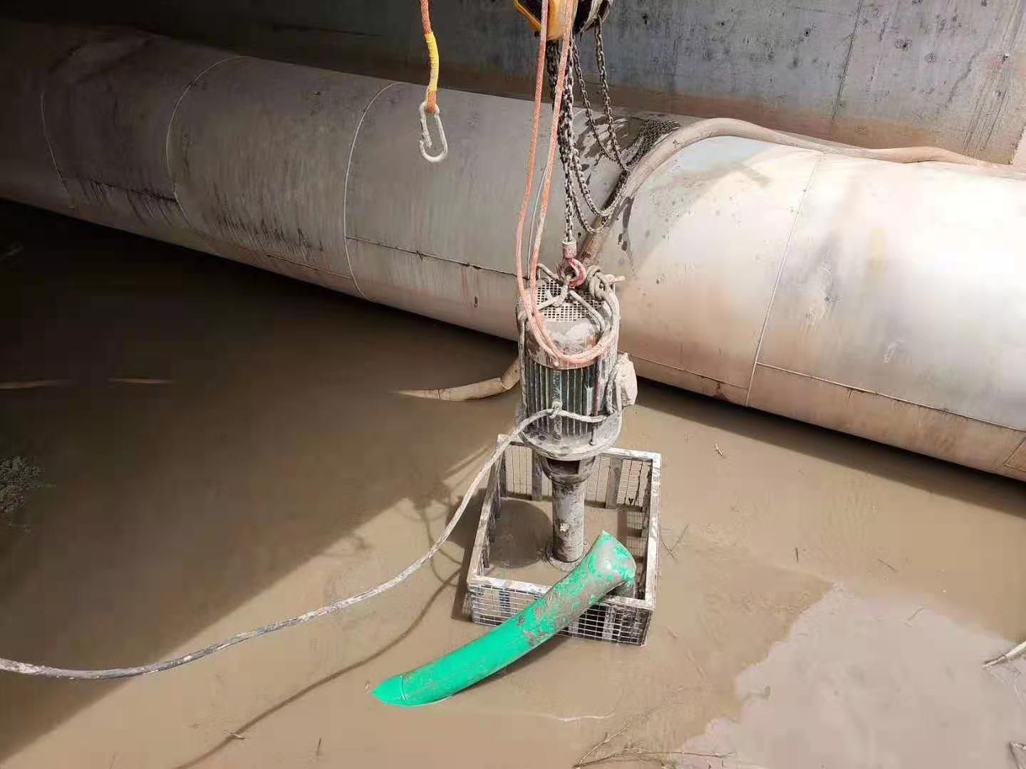 永安坝街道工业管道清理